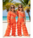Tropical Wave Set - Coral (verzenddatum 25 mei)