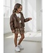 Leatherlook Jacket - Bruin