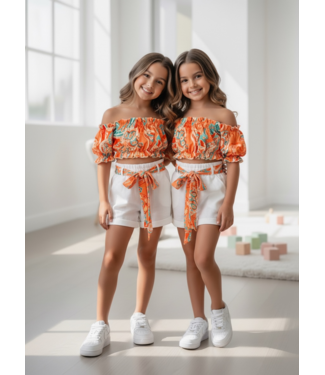 Rosy Summer Set - Oranje