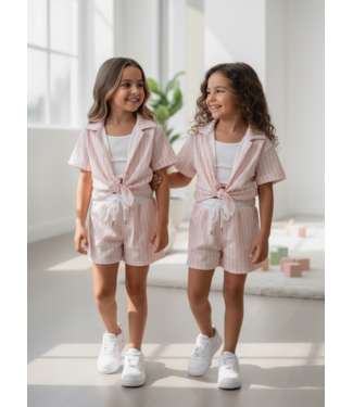 Candy Stripe Set (3-delig) - Licht Roze