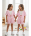 Candy Stripe Set (3-delig) - Dk.Roze
