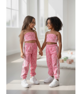 Leopard Set - Candy Pink