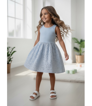 Luna Dress - Blauw