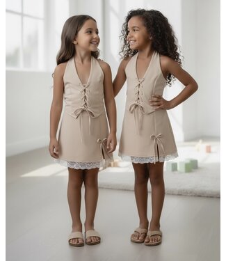 Sweet Ribbon Set - Beige