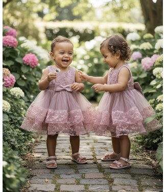 Prinsessen jurk - Oud Roze