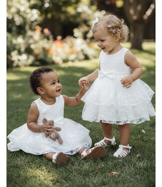 Prinsessen jurk - Wit