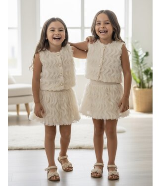 Cloudy Set (Met Tasje) - Beige
