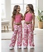 Tropical Belted Set - Roze