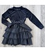 Velvet dress - Zwart