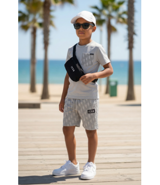 Icon Zomer Set (Met Tasje) - Grijs
