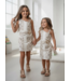 Sweet Bandana Dress - Creme
