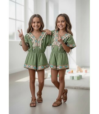 Draakjes en Boefjes Ibiza Jumpsuit - Khaki