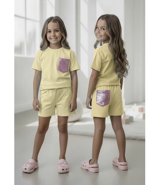 Bling Bling Pocket Set - Geel