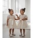 My Sweet Roses Dress - Beige (Met haarband) (Verzenddatum 15 Juni)