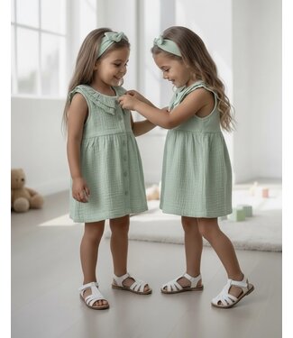 Dirkje  Jurkje met haarbandje - aQua Green