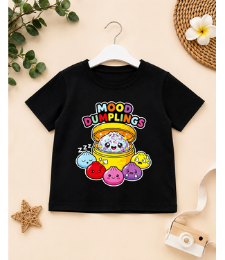 Dumpling T-Shirt  - Zwart