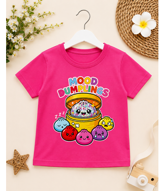 Dumpling T-Shirt  - Fuschia