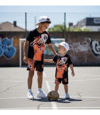 Memphis Depay Set - Zwart/Oranje