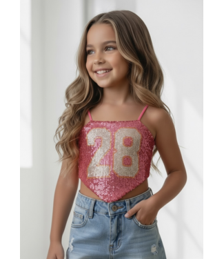 SeQuin Top 28 - Roze