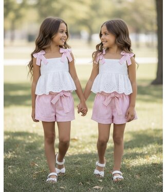 Coastal Bow Set - Roze