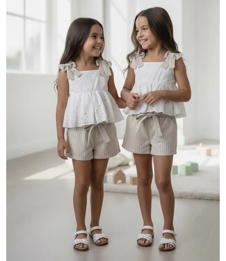 Coastal Bow Set - Beige