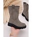 Suede Boots - Taupe ✪