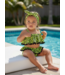 Leopard Bikini Met Haarband - Geel