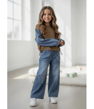 Luna Denim Flower Set ✪