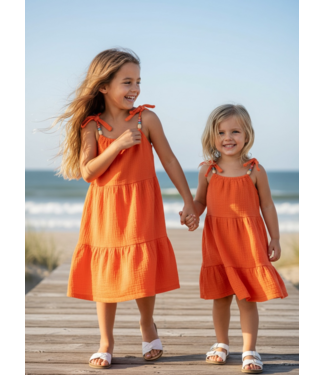Tangerine Dream Dress - Oranje