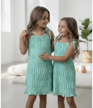 Amethyst Dress - Turquoise  (Verzenddatum 10 juli)
