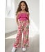 Top & pantalon Set - Fuchsia