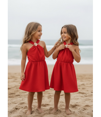 Cute Dress - Rood (Verzenddatum 10 juli)