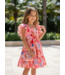 Aquarelle Dress (Met Tasje) - Roze (Verzenddatum 10 juli)