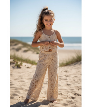 Kanten co-ord set - Beige