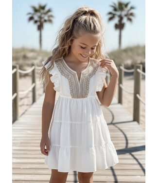 Adorable dress - Wit