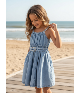 Denim Heart Dress