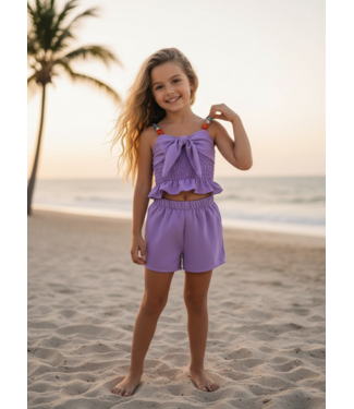 Tropical Bow Set - Paars