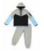 Joggingset - Grijs/Zwart/Blauw