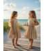 Amazing little bow dress - Taupe