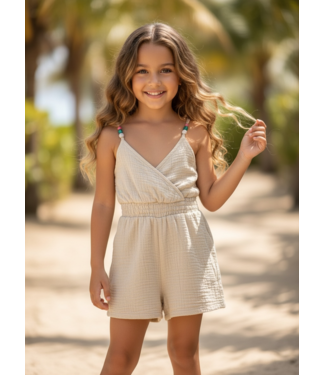 Draakjes en Boefjes Nolina Jumpsuit - Beige