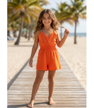 Draakjes en Boefjes Nolina Jumpsuit - Oranje