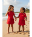 Bow Skort & Body Set - Rood