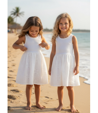 Luna Dress - Wit