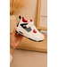 Sneakers - Wit/Rood