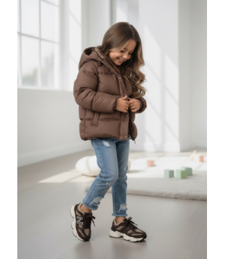 Puffer Jacket - Marron (Verzenddatum 20 Aug)