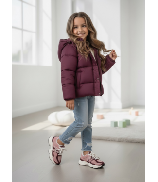 Puffer Jacket - Bordeaux (Verzenddatum 20 Aug)