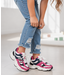 Nova Chunky Sneakers - Fuschia/Navy