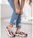 Nova Chunky Sneakers - Wine/Red