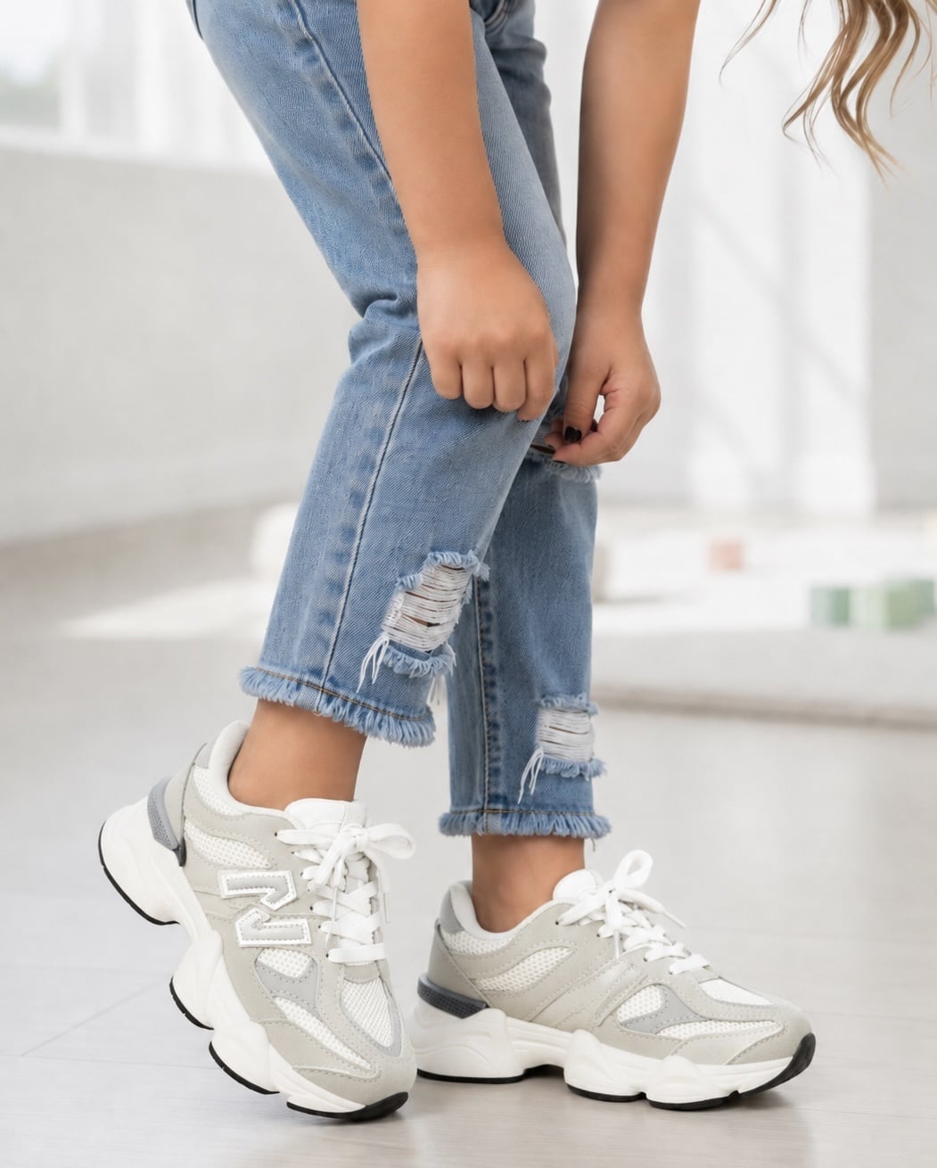 Nova Chunky Sneakers - Grijs (Verzenddatum 23 juli)