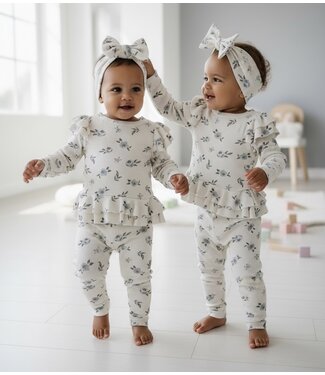 Soft Bloom Ruffle Set